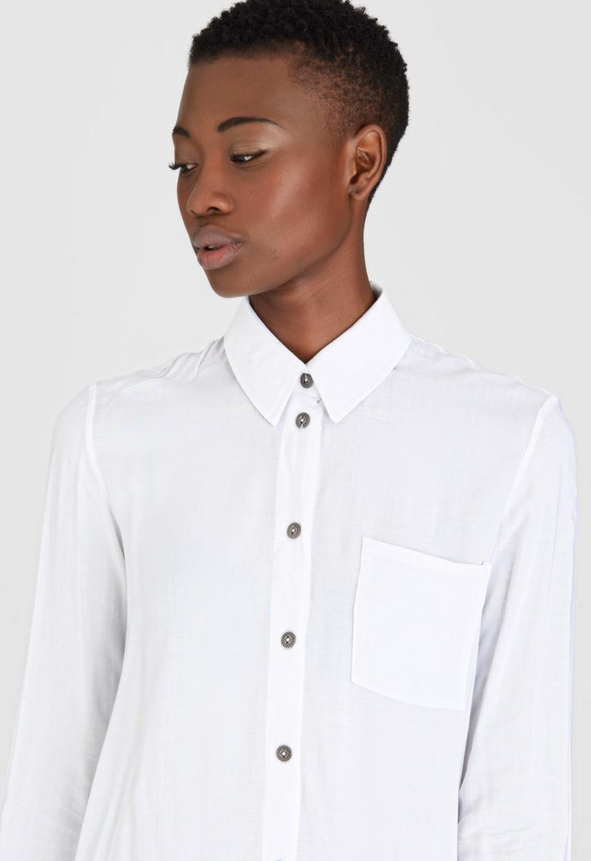 Kate Jordan - Basic Shirt White