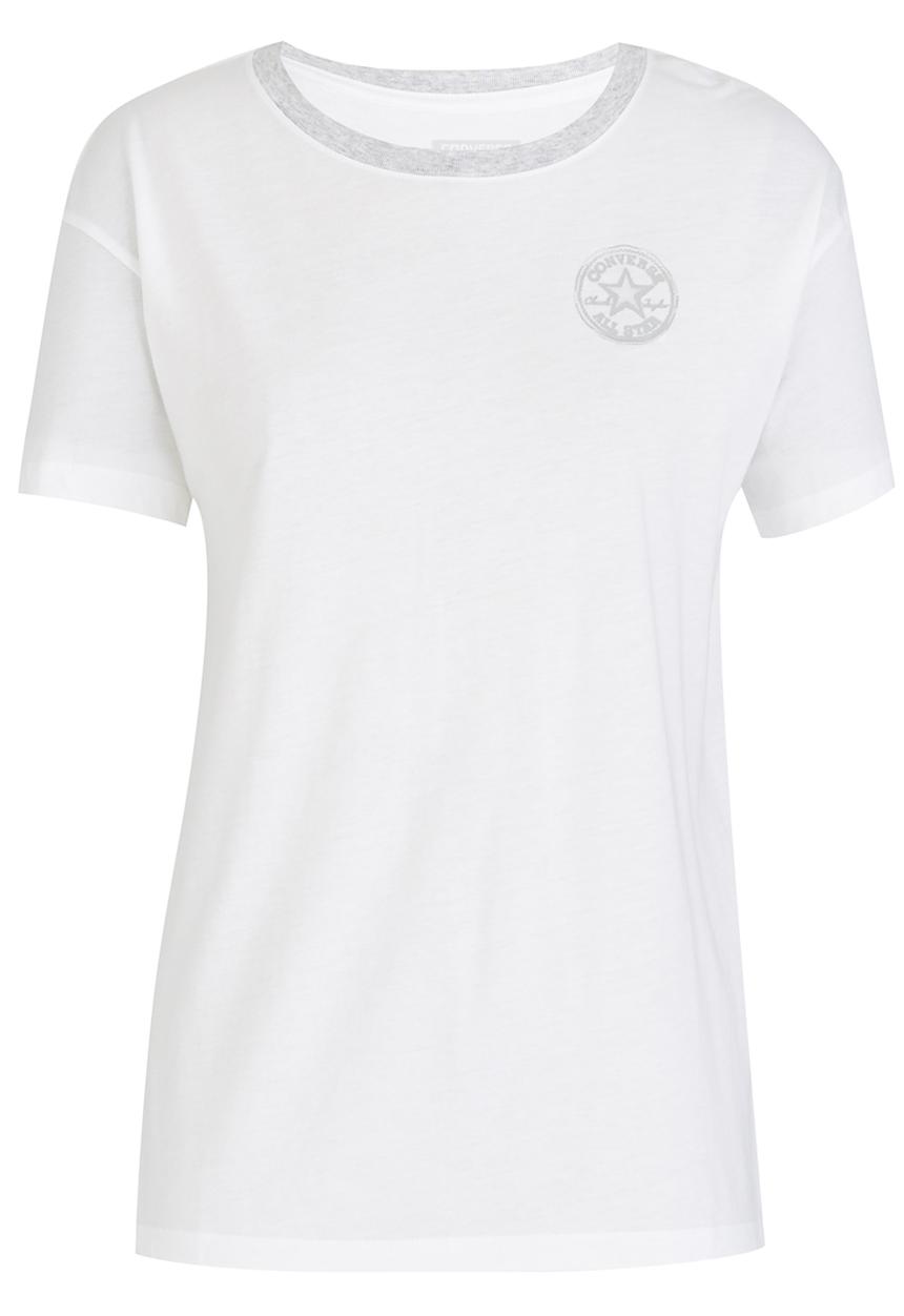 Converse - Slouchy Crew Tee White