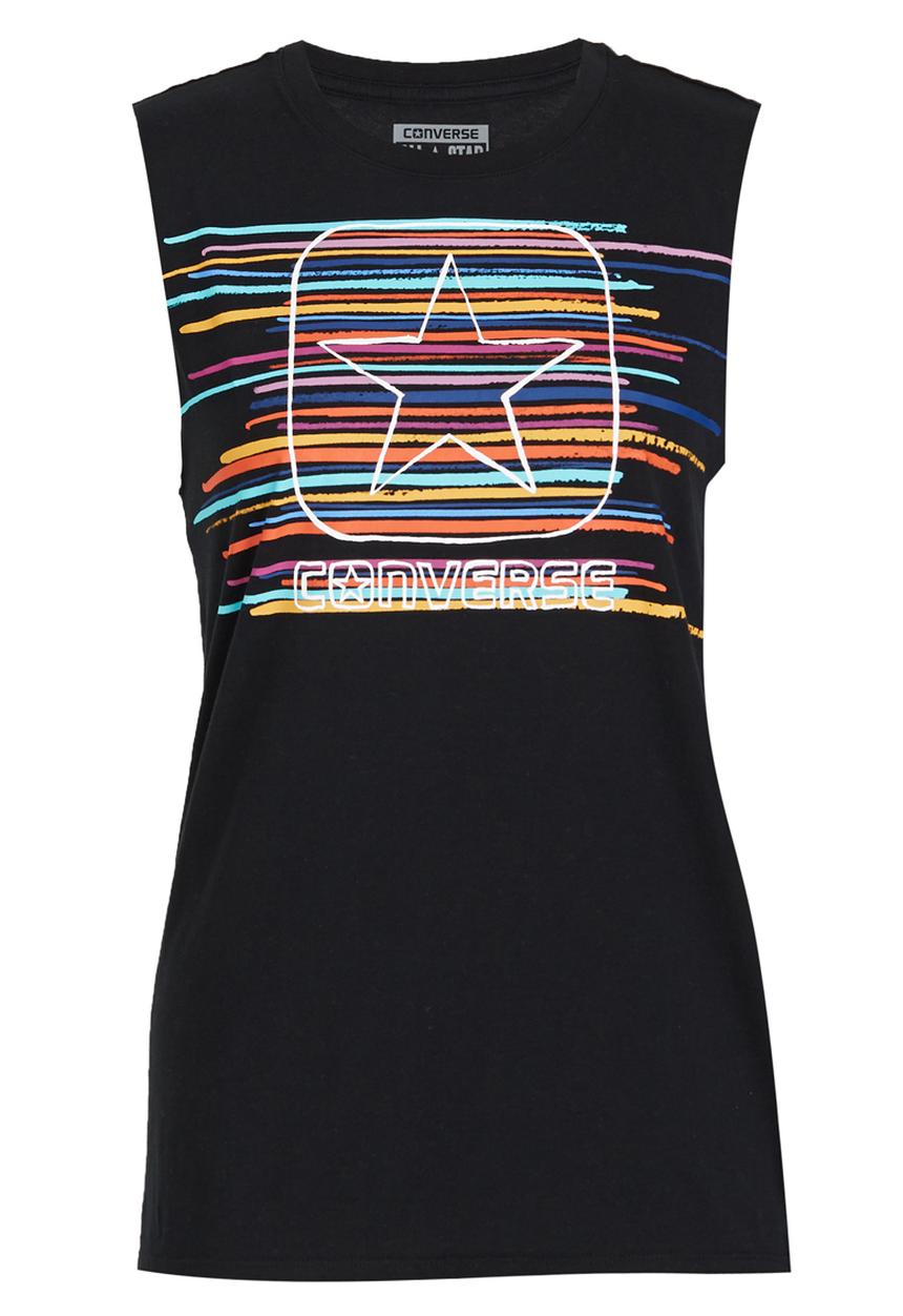 Converse - Festival Box Star Muscle Tee Black