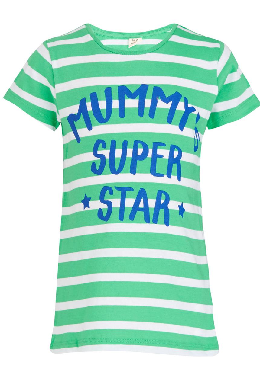 Soobe - Printed Mummy Super Star Tee Green