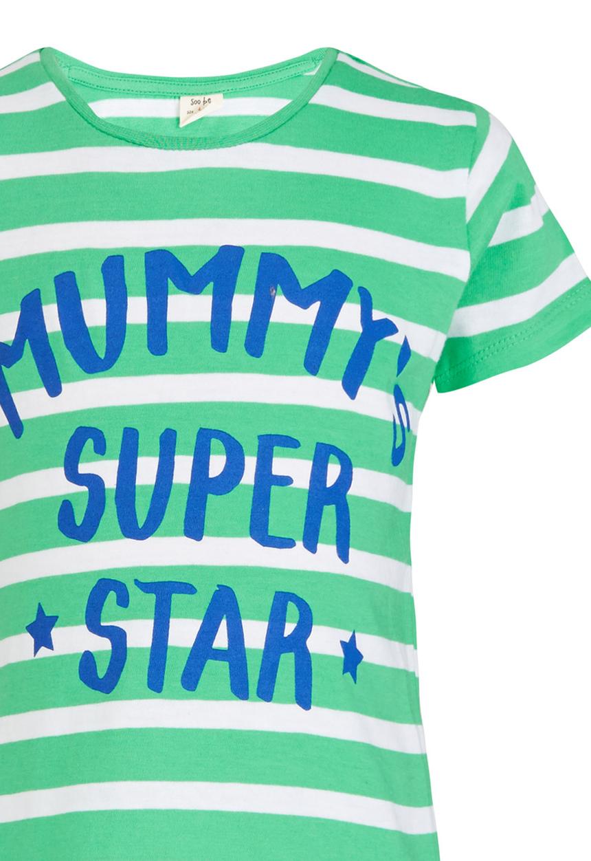 Soobe - Printed Mummy Super Star Tee Green