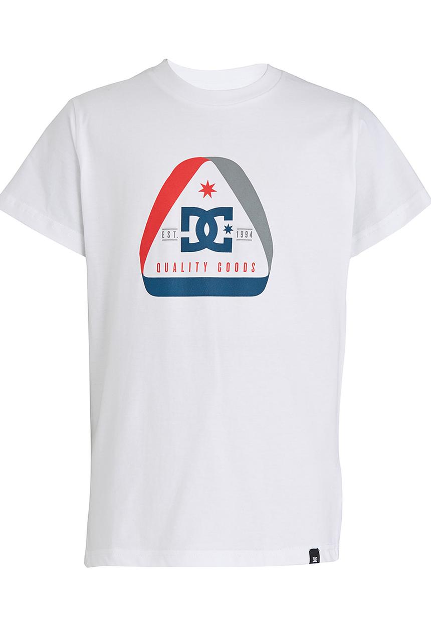 DC - Rebel Ribbon  Boys Tee White