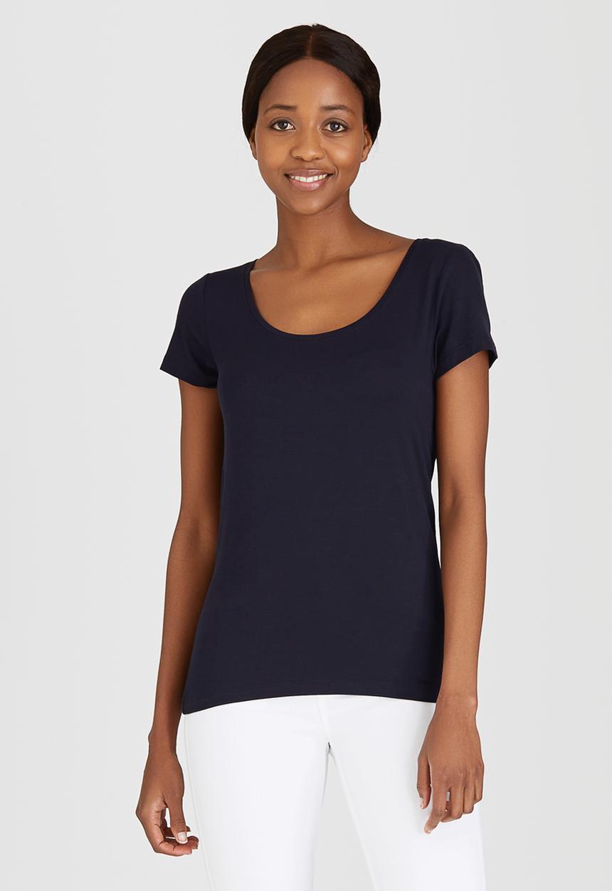 ONLY - Jewel Round Neck Tee Navy