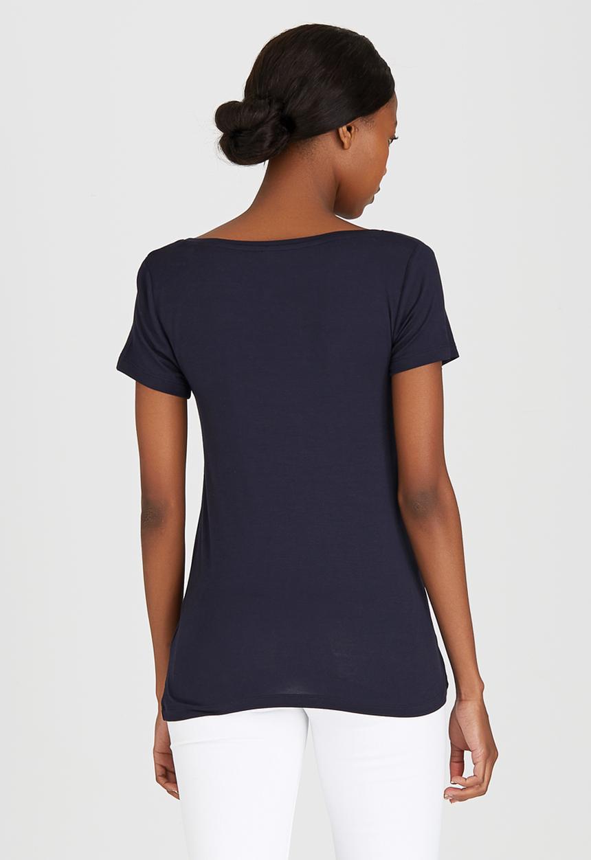 ONLY - Jewel Round Neck Tee Navy