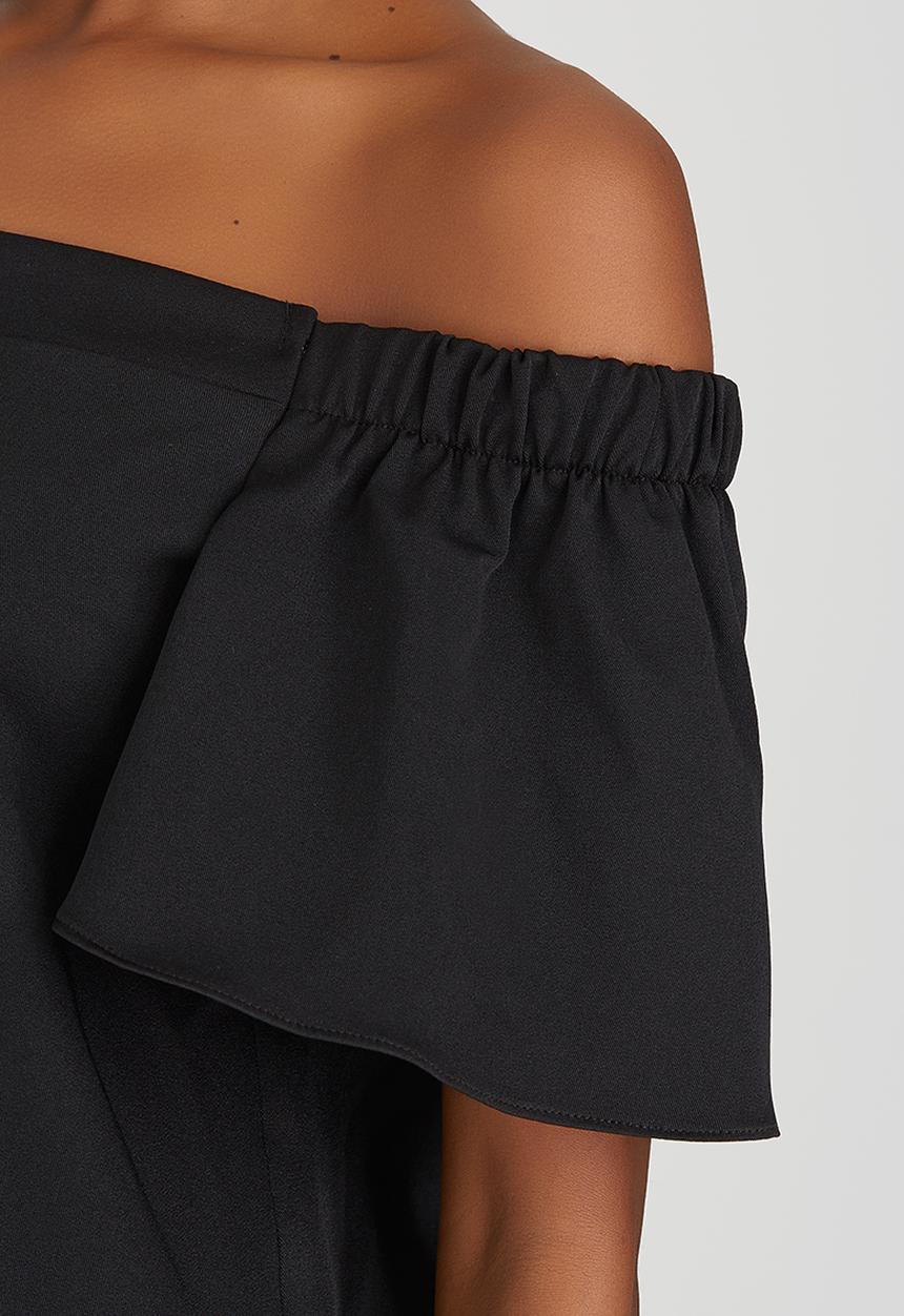 STYLE REPUBLIC - Bardot Blouse Black