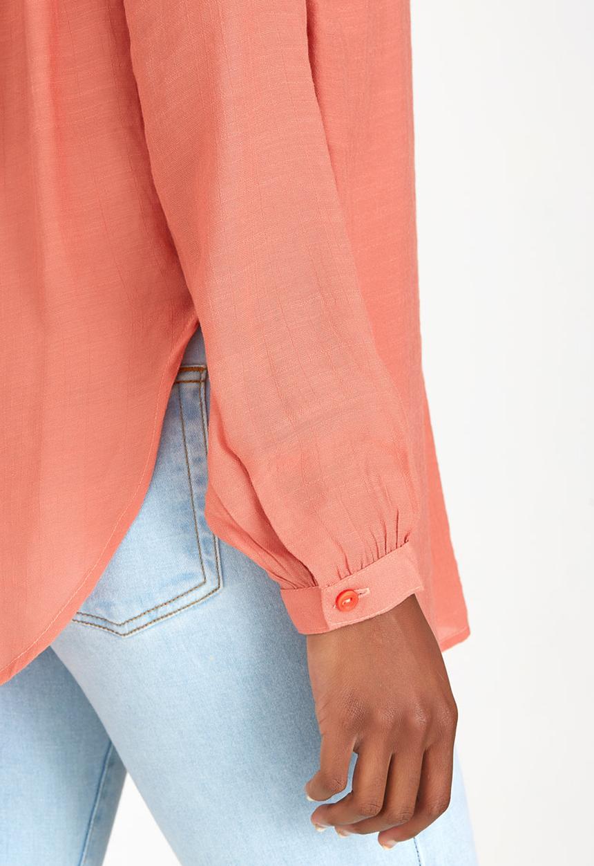 edit - Loose-fit Tunic Coral
