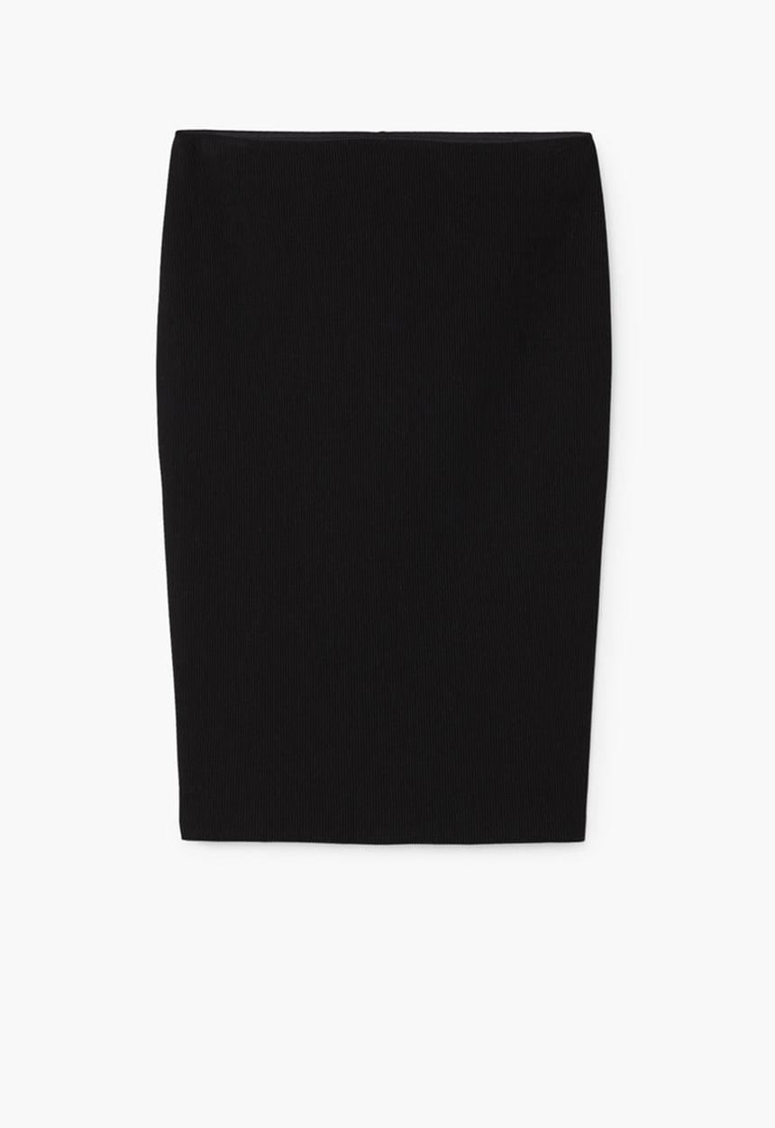 MANGO - Basitin Pencil Skirt Black