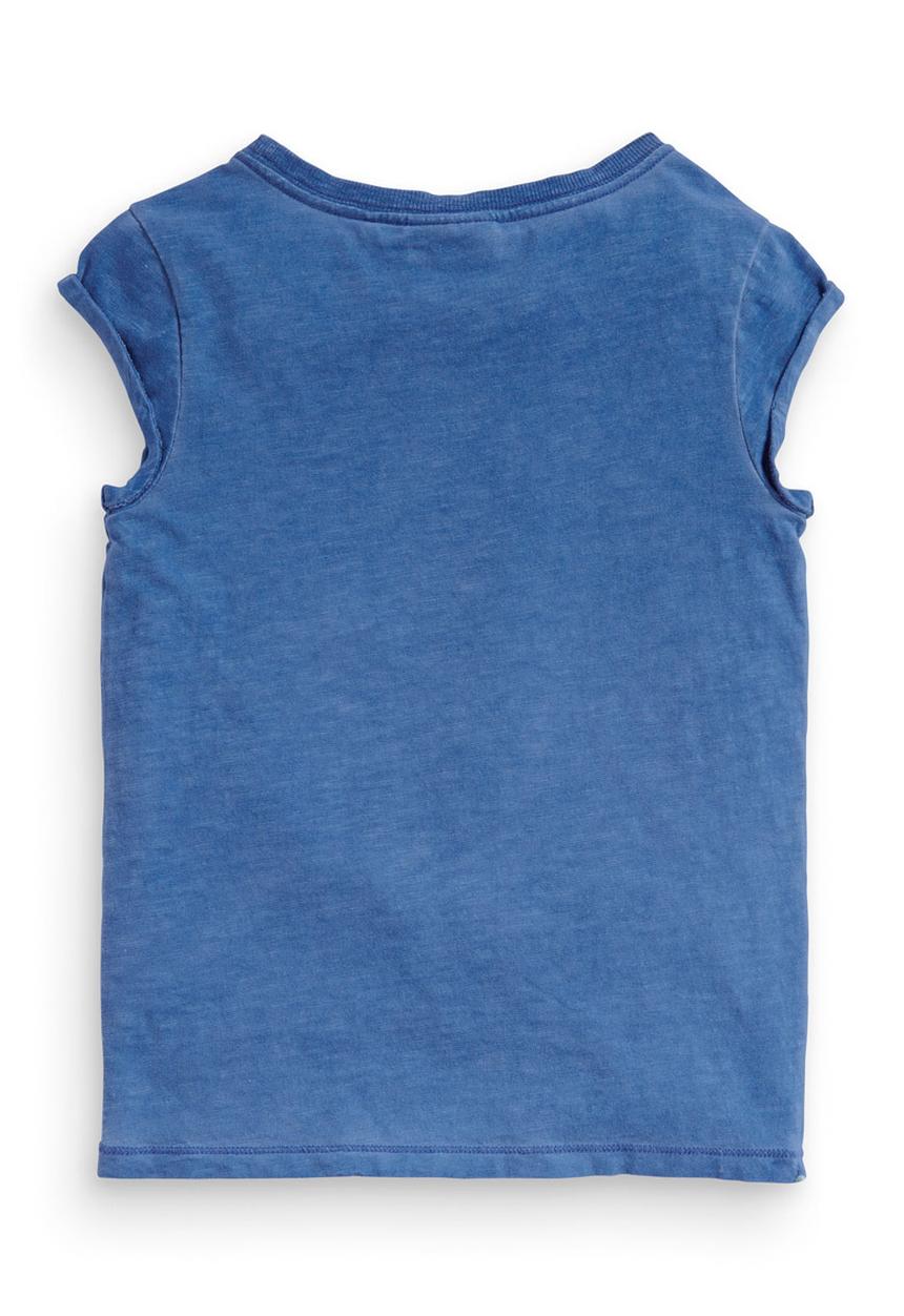 Next - Dip dye t-shirt Mid Blue