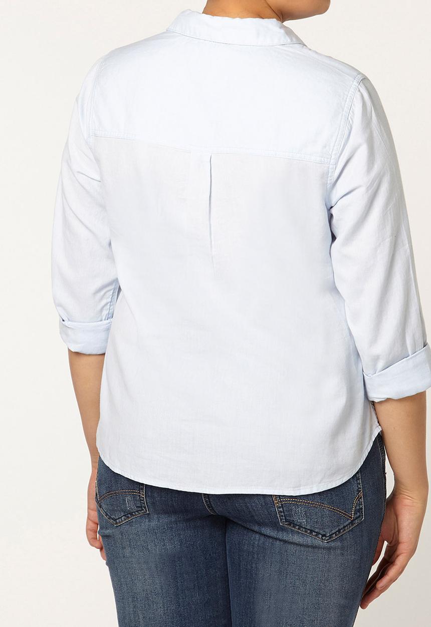 EVANS - Classic Shirt Pale Blue
