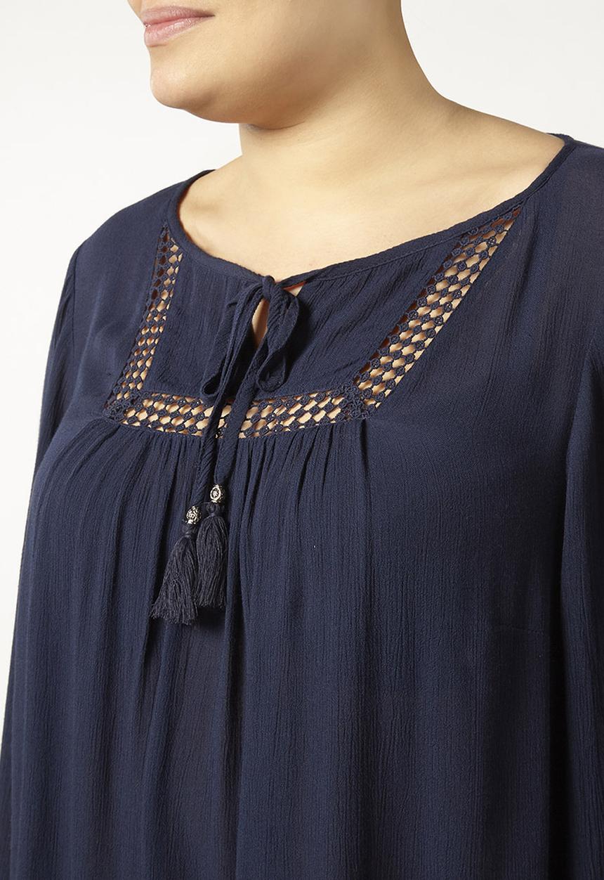 EVANS - Blouse Navy