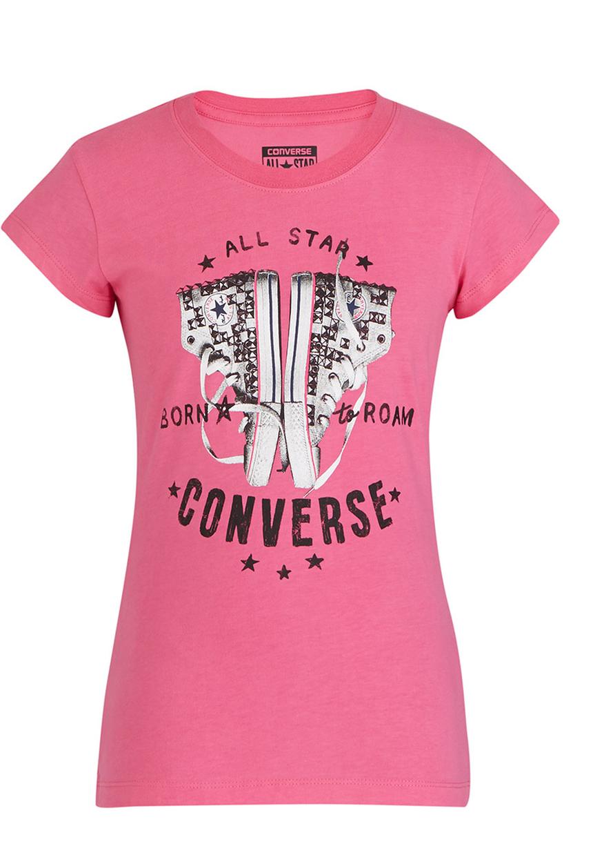 Converse - Born To Roam Tee Mid Pink