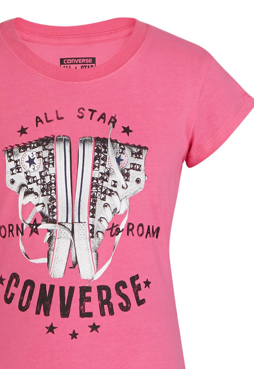 Converse - Born To Roam Tee Mid Pink