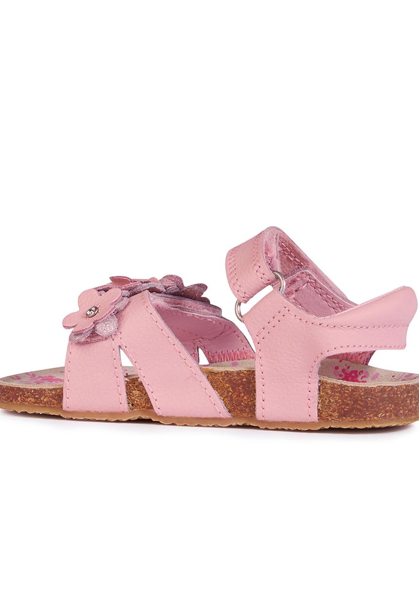 Next - Floral Corkbed Sandals Pale Pink Pale Pink