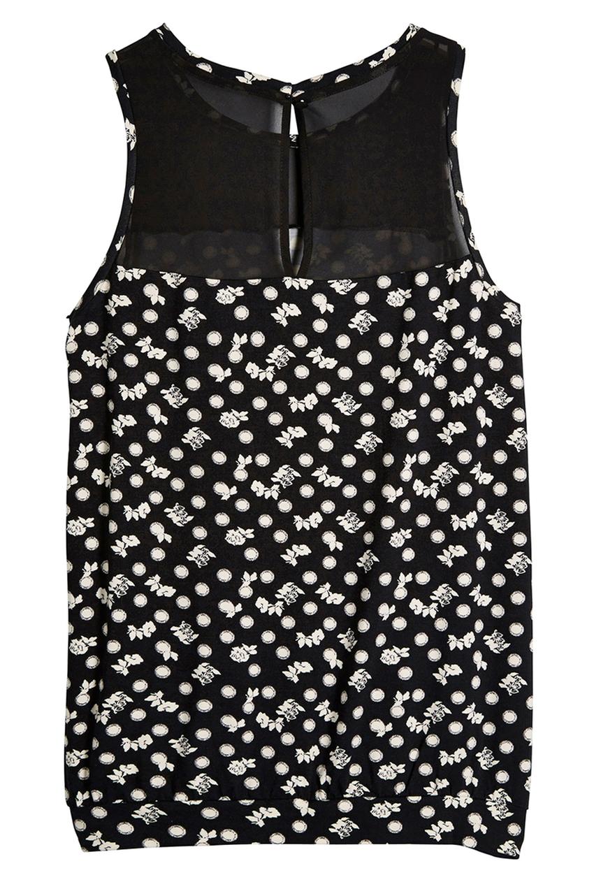 Next - Monochrome Cami Black/White Black and White