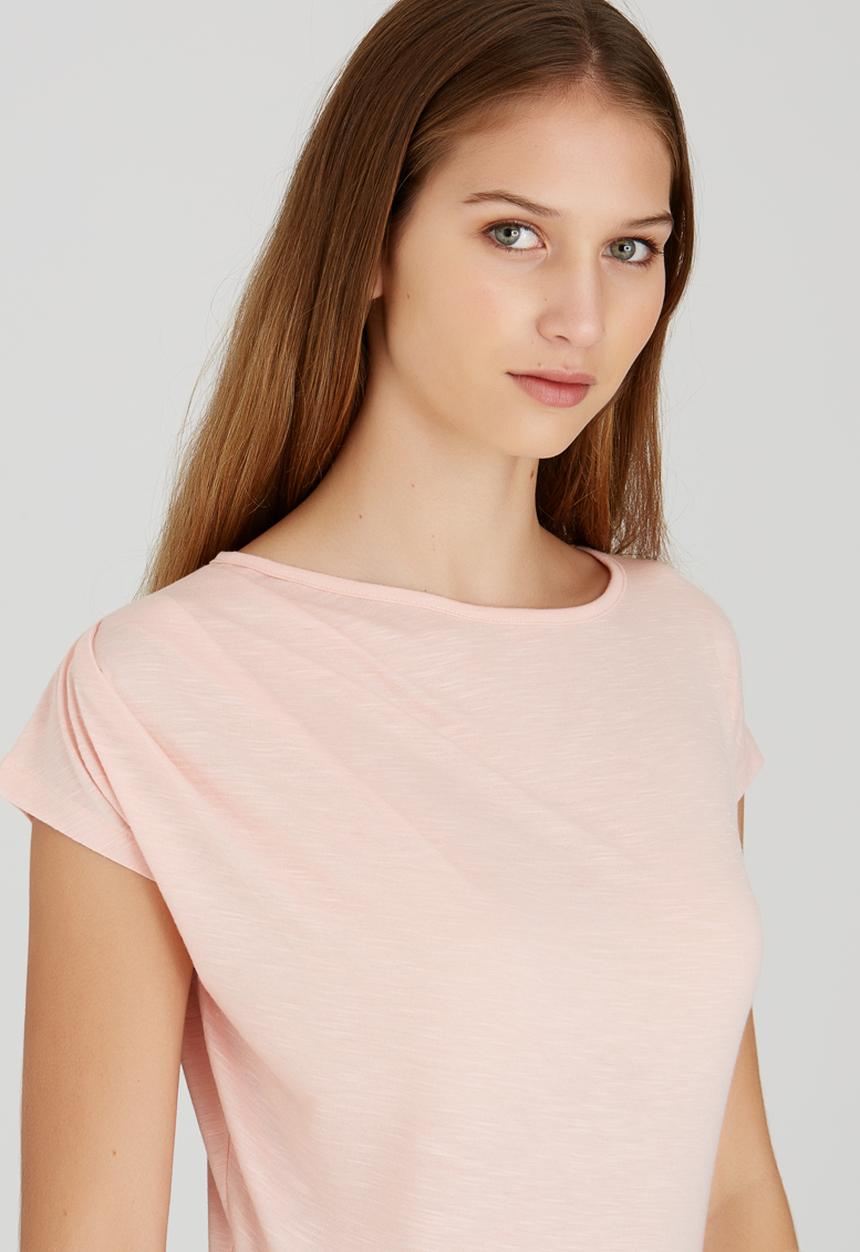 edit - Sleeveless Drape Top Pale Pink