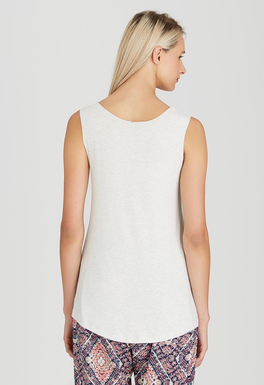 Slick - Emily Twisted Strap Cami Stone