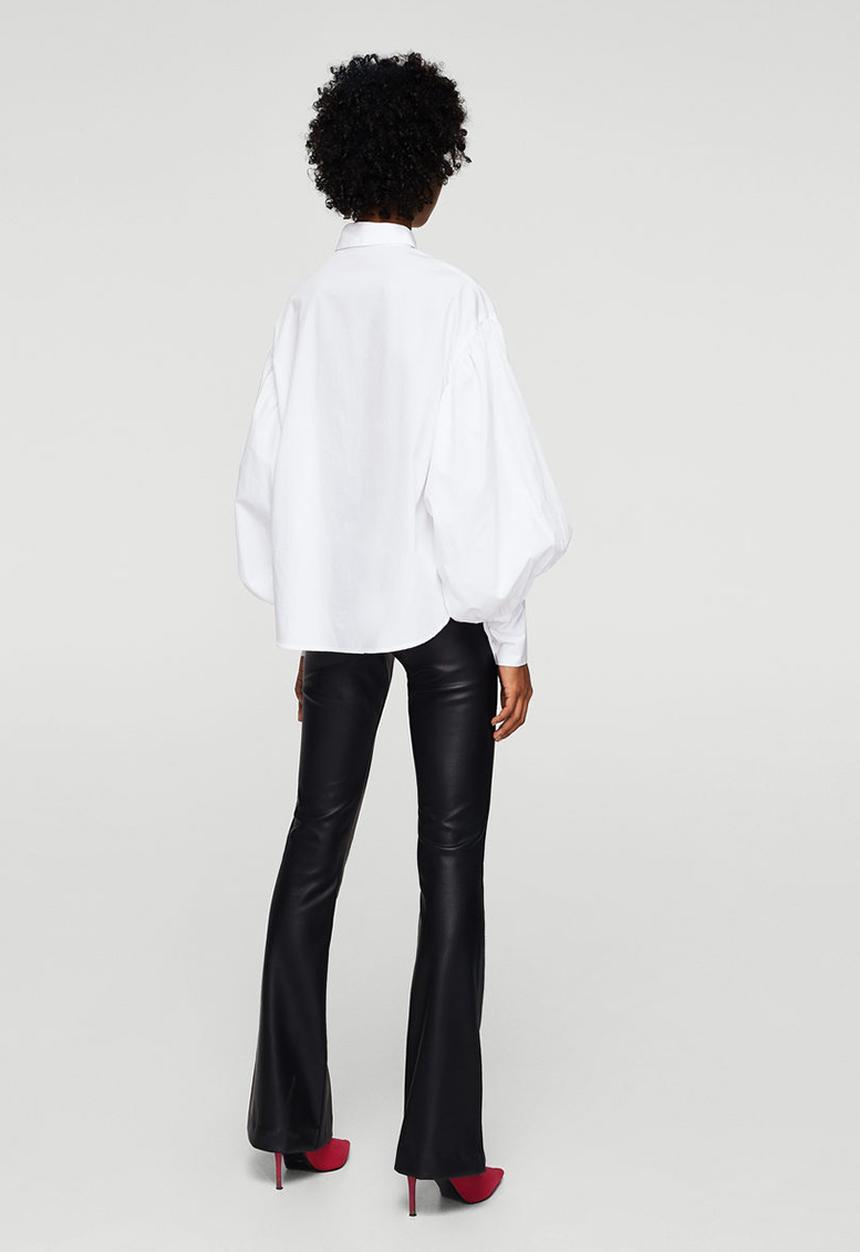 MANGO - Puffed Sleeves Shirt White