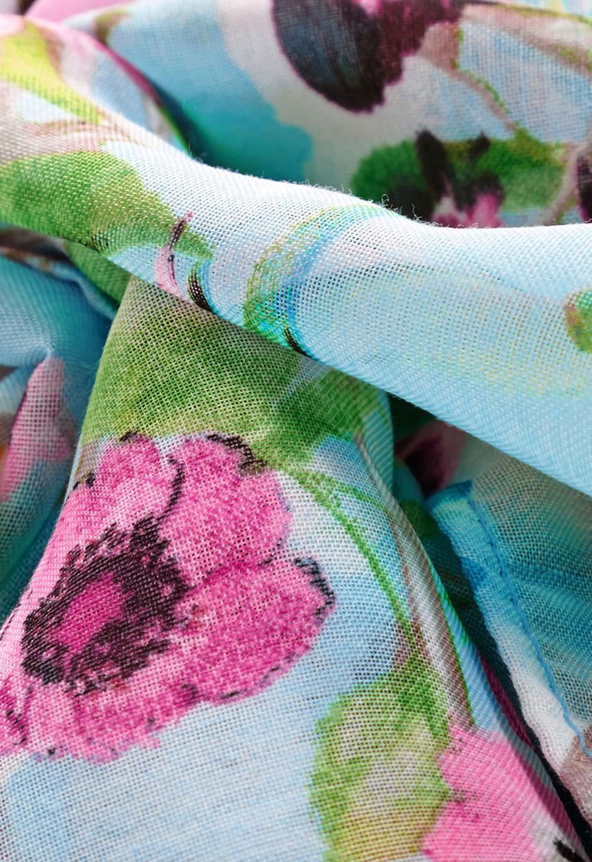 Next - Bird-print Scarf Multi-colour