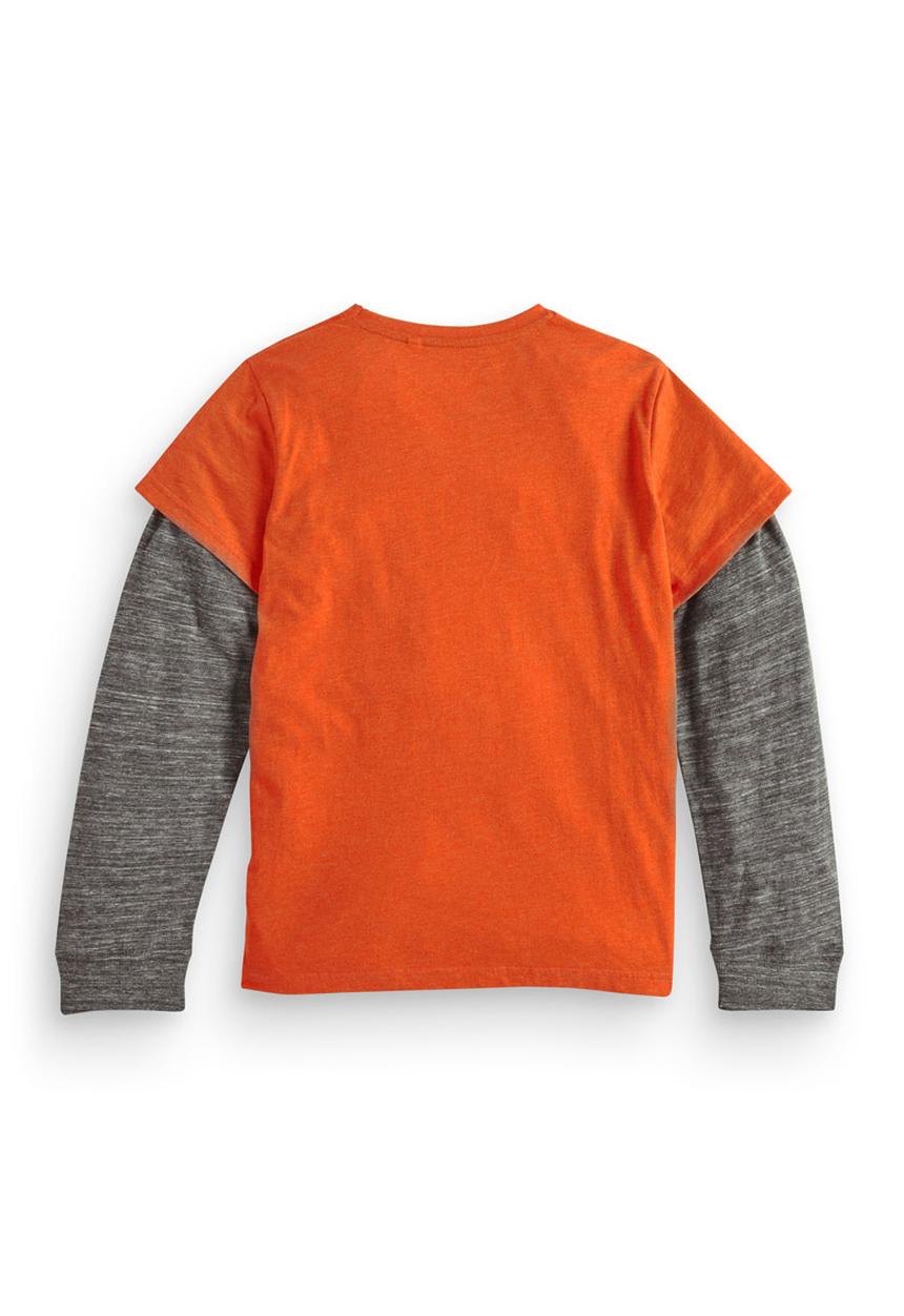 Next - Long-sleeve Animal T-shirt Orange