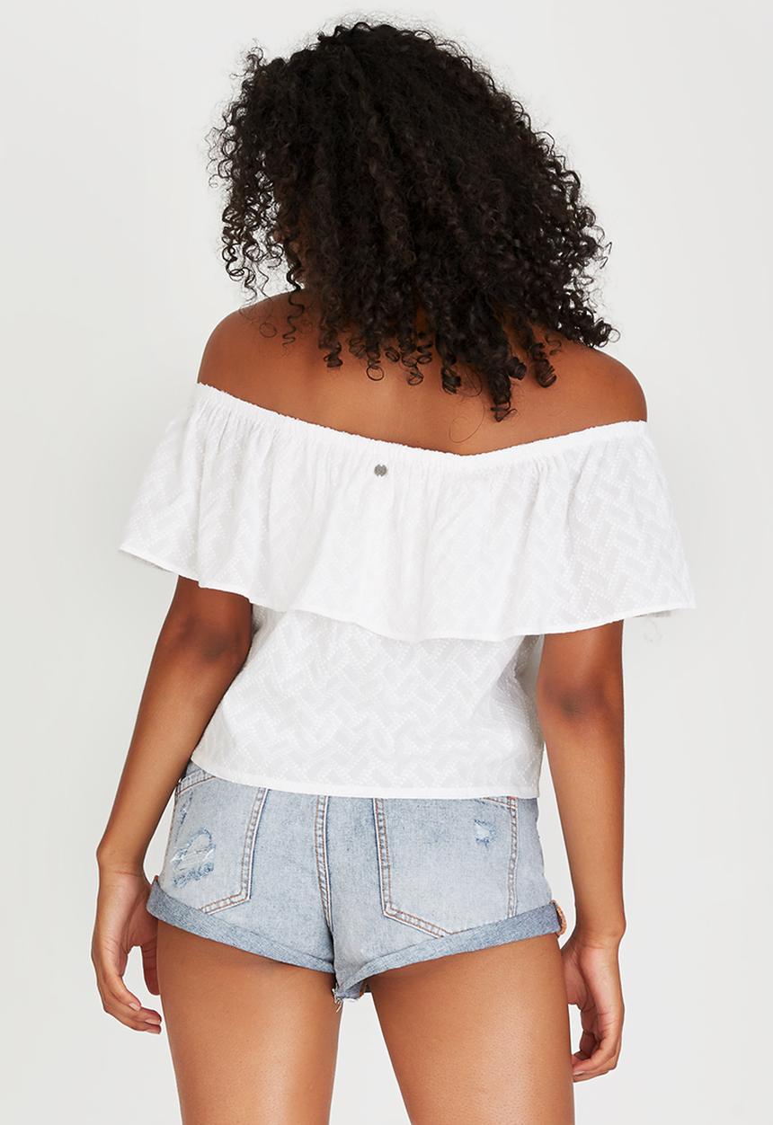 Billabong  - Anglaise Bonita Blouse White