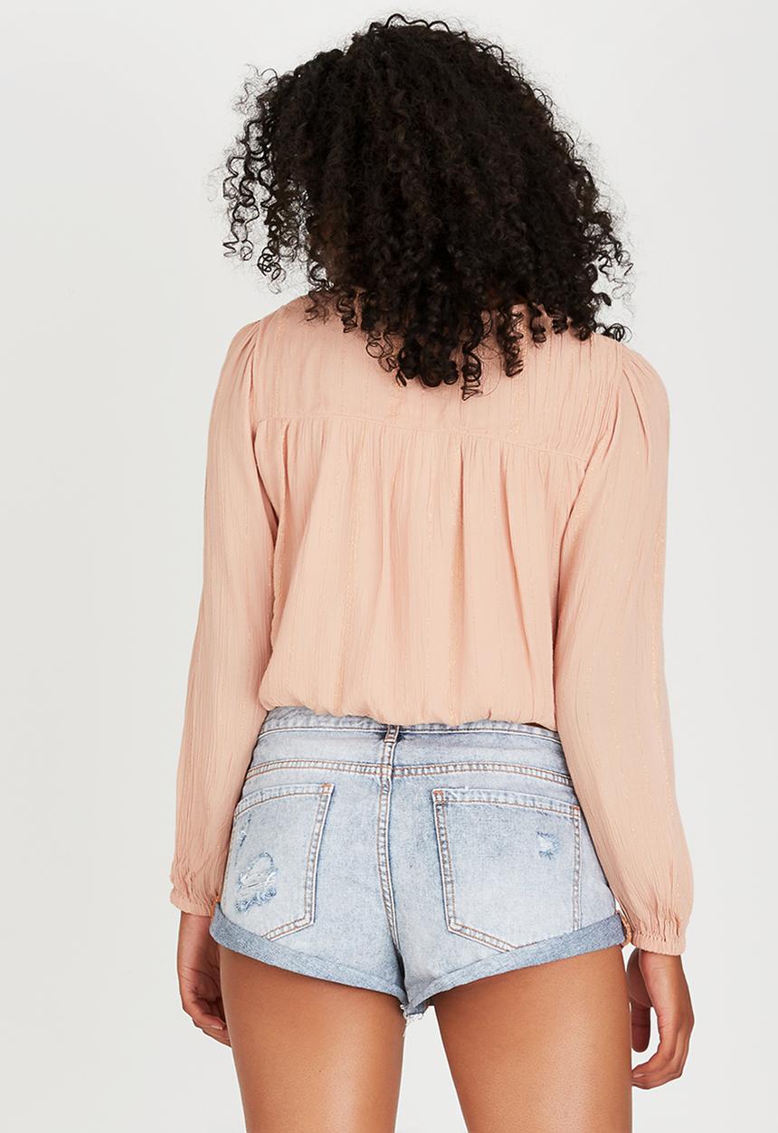 Billabong  - Gypsiana Top Pale Pink
