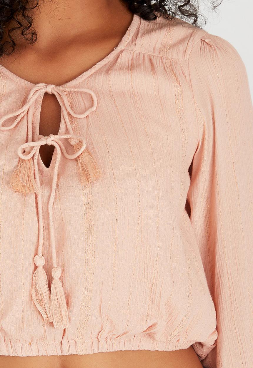 Billabong  - Gypsiana Top Pale Pink