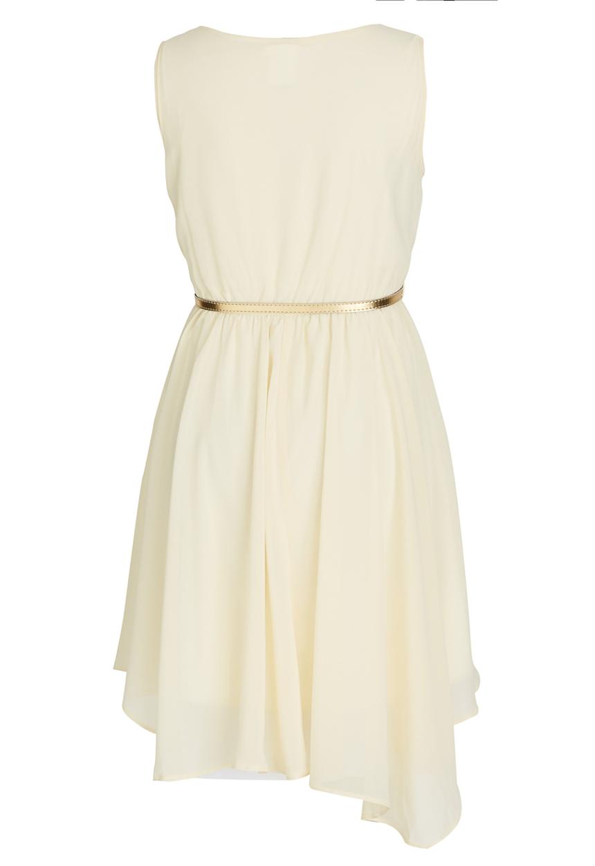 Rebel Republic - Hanky Hem Dress Yellow