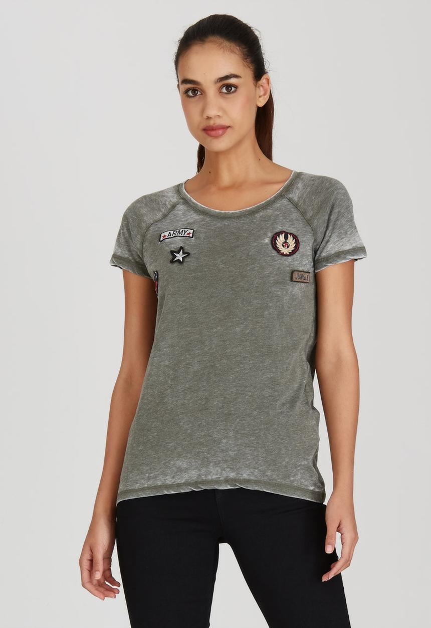 Brave Soul - Military Tee Khaki Green