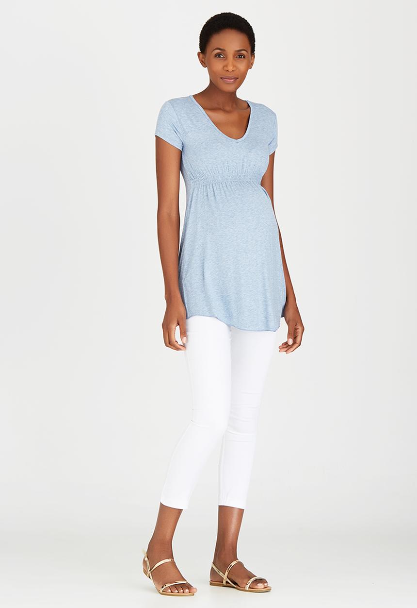 Cherry Melon - Underbust Smock Top Navy