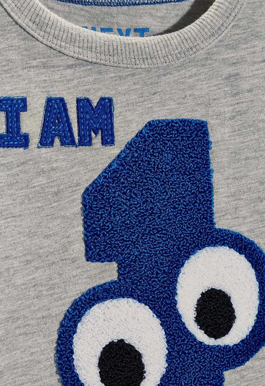 Next - I Am One T-Shirt Mid Grey