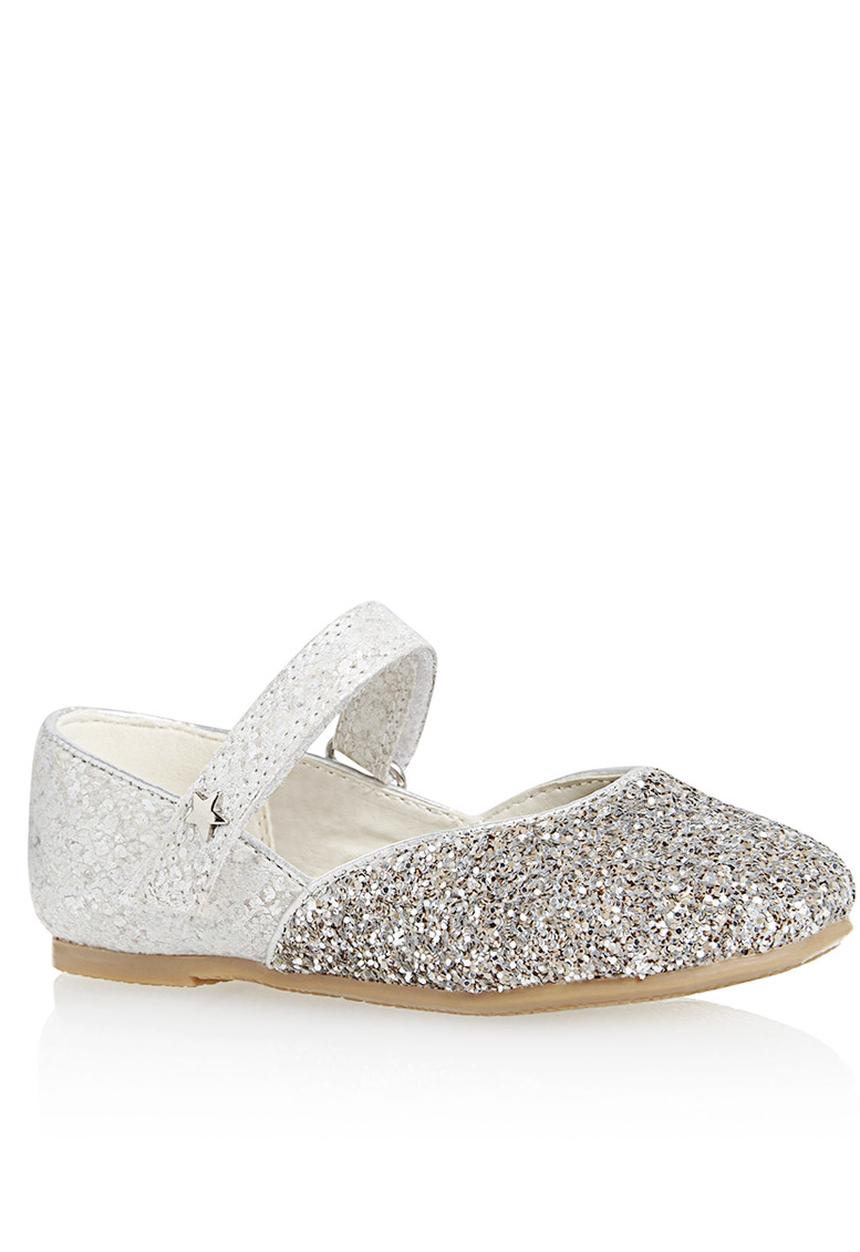 Next - Glitter Shoes Silver