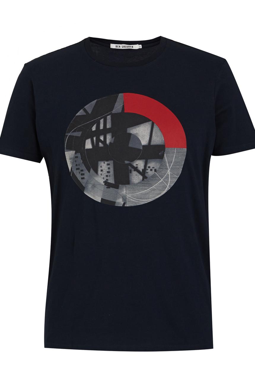 Ben Sherman - Short Sleeve T-Shirt Navy