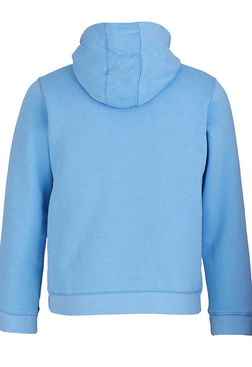 Pop Candy - Boys Monster Truck  Hoody Mid Blue