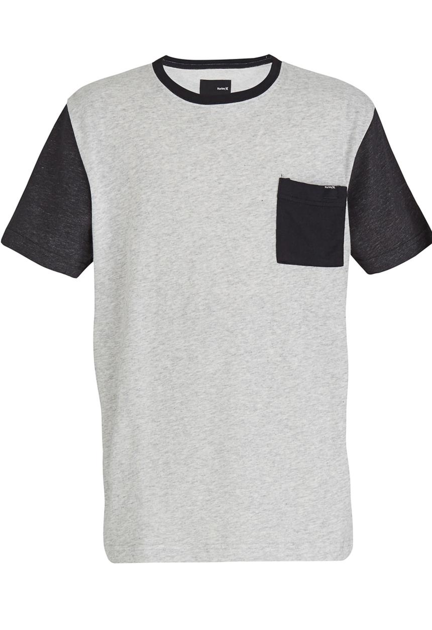 Hurley - Hurley -B- Ridged DF T-Shirt Grey