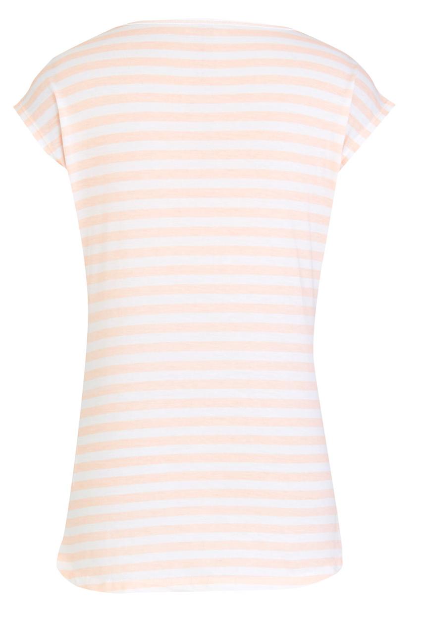GUESS - Stripe Back Logo Tee White