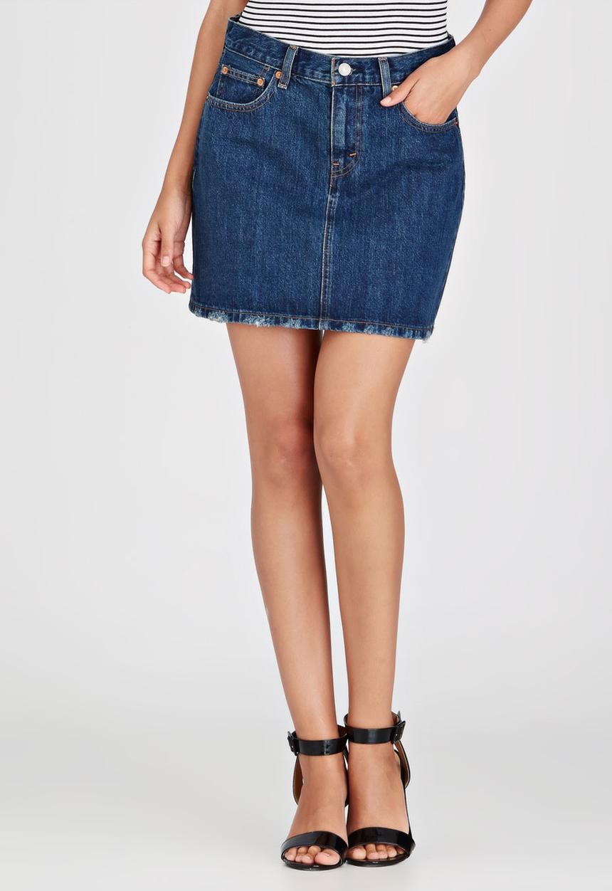 Levi’s® - Icon Denim Skirt Dark Blue