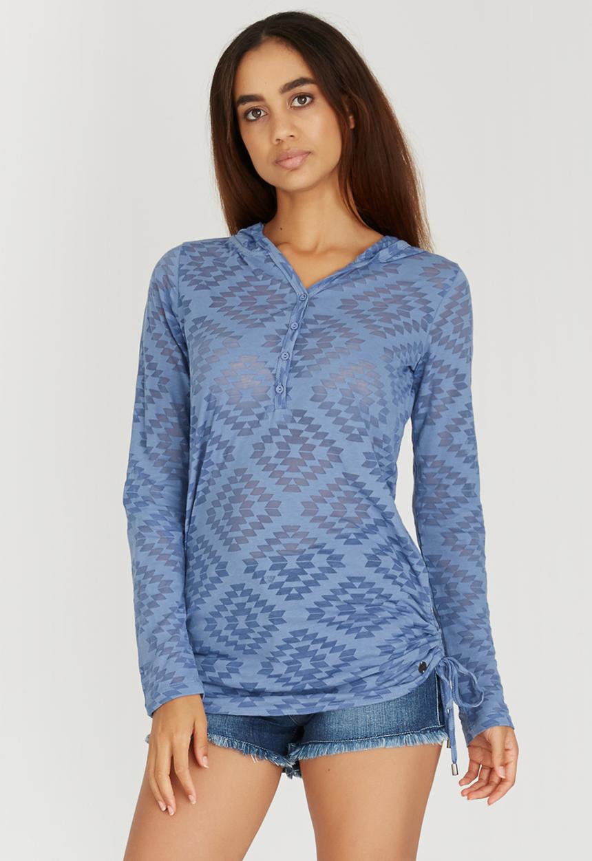 Rip Curl - Del Sol Burnout Longsleeve Tee Blue