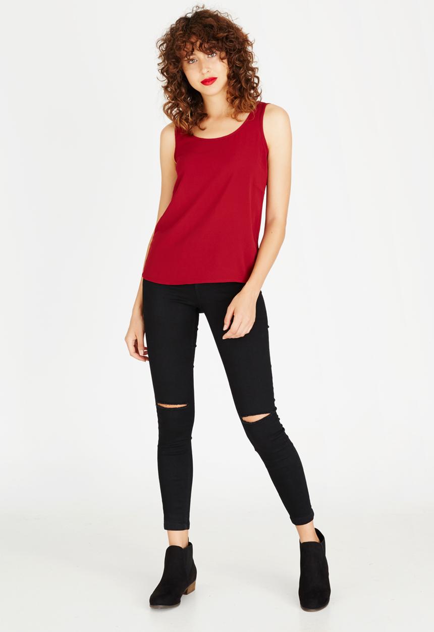 ONLY - Nova Sleeveless Top Red