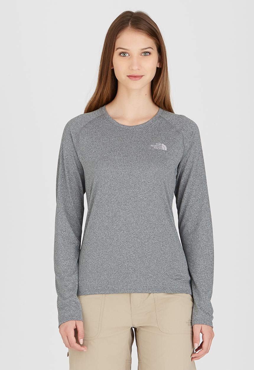DNU - The North Face - Reaxion Amp Longsleeve Top Mid Grey