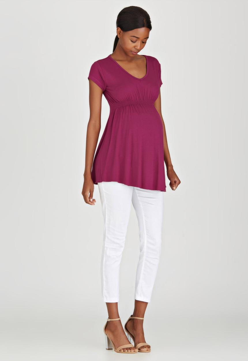 Cherry Melon - Underbust Smock Top Mid Pink
