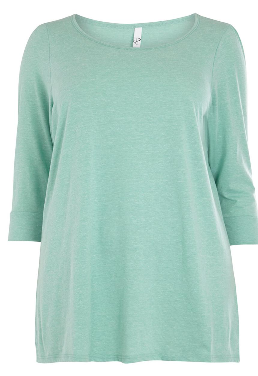 EVANS - 3/4 Sleeve T-shirt Green