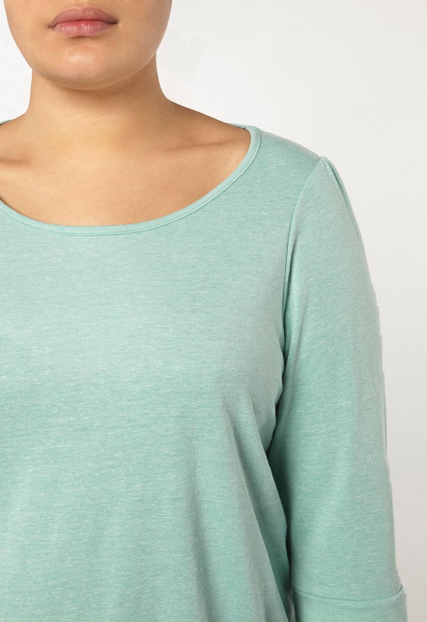 EVANS - 3/4 Sleeve T-shirt Green