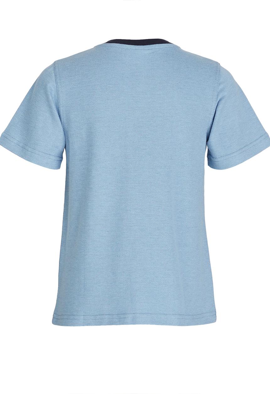 Rebel Republic - Henley Tee Blue