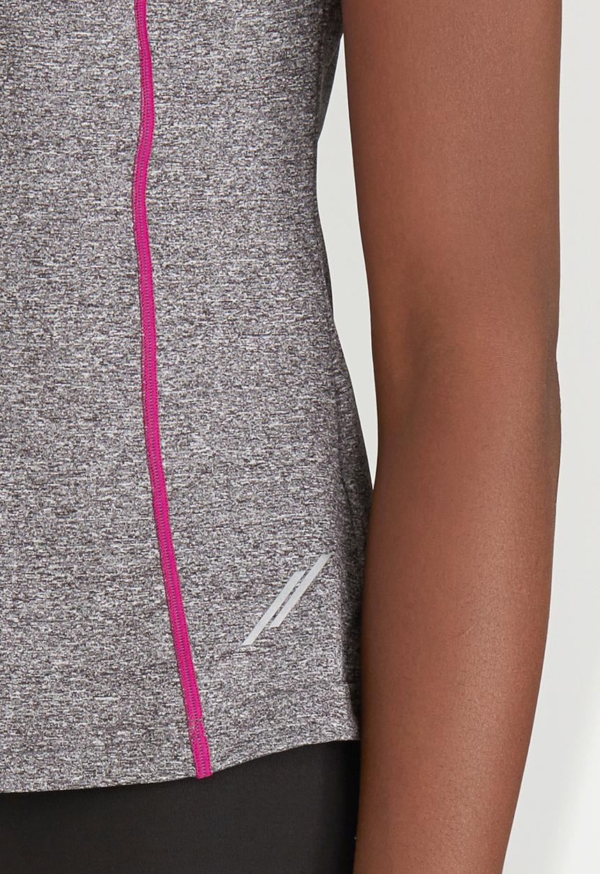 Lithe - Golfer with Contrast Stitching Grey