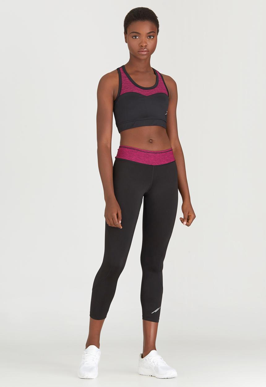 Lithe - Sporty Crop Top Magenta