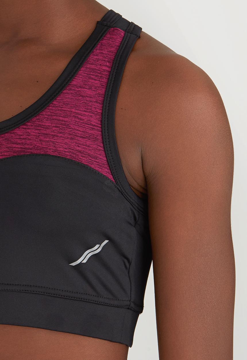Lithe - Sporty Crop Top Magenta