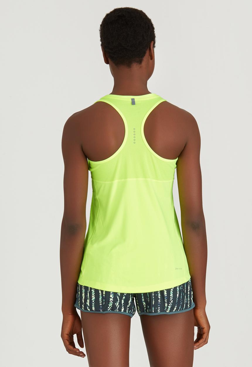 Nike - Nike Running Miler Tank Light Green