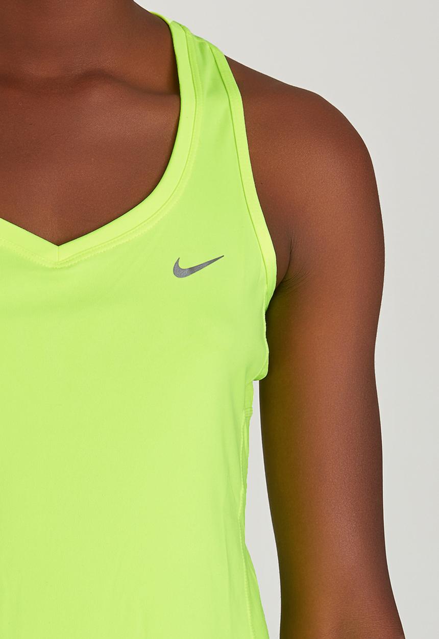 Nike - Nike Running Miler Tank Light Green