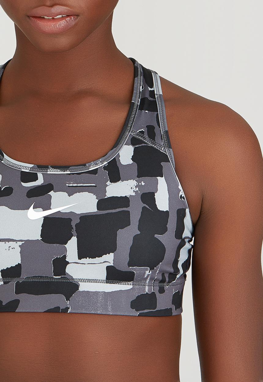 Nike - Nike Victory Compression Quarry Sportsbra Black and Grey