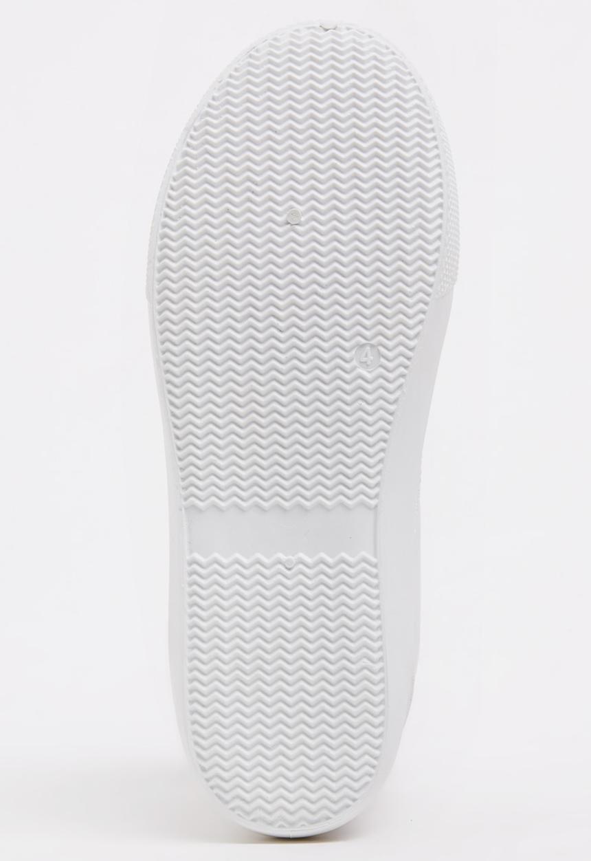 SOVIET - PU High Top Sneaker White